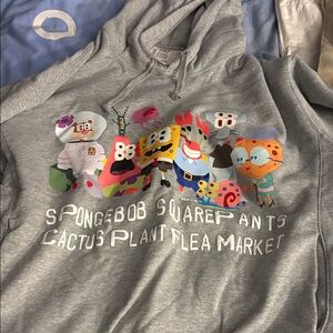 Cactus Plant Flea Market Gray Hoodie